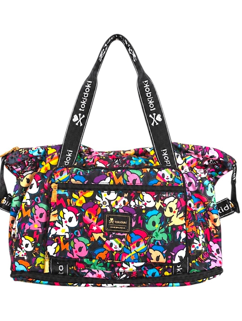 RARE Tokidoki MESUCA UNICORN Expandable WEEKENDER Duffle Bag CARRY ON
